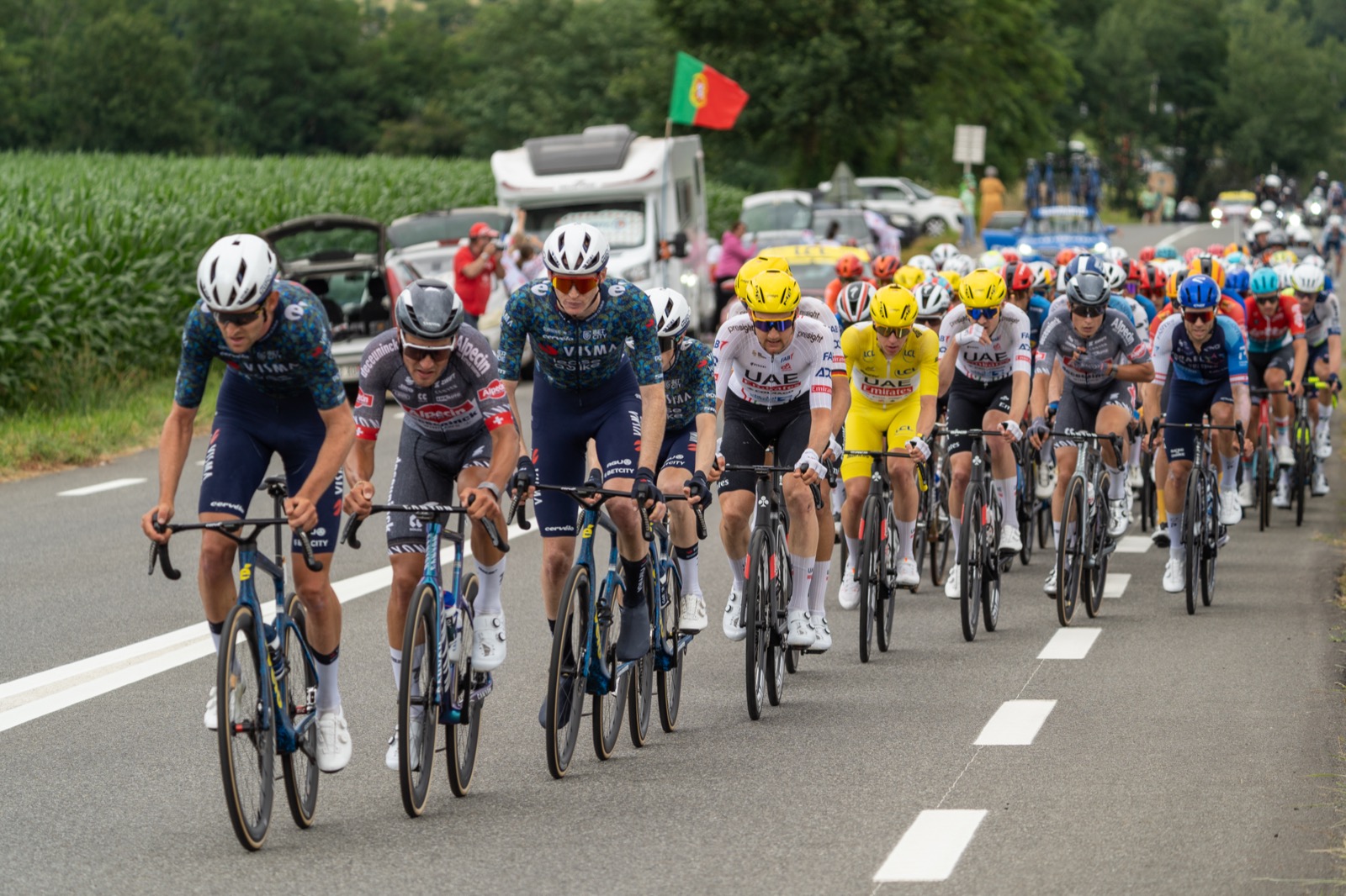 Peloton du Tour de France