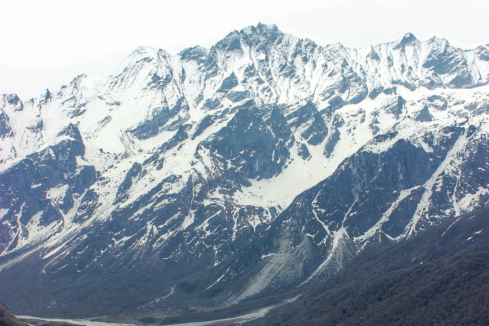 Vallee du Langtang, au nord de Katmandou