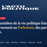 L'Actu Politique, le nouveau quotidien numérique du groupe La Revue consacré à la vie politique